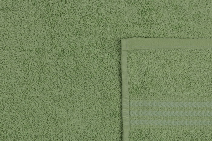 Mijölnir Toalla de Baño de Algodón 100% Verde 70x140 cm 500 gr/m² Suave y Absorbente